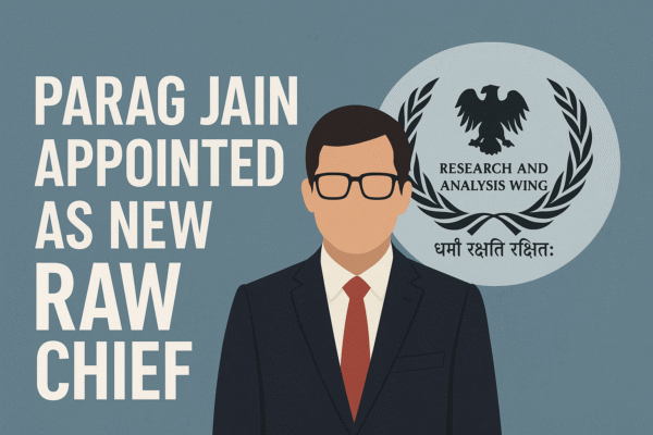 Daily Current Affairs and GK Update – 29.06.2025 Parag Jain appointed as new RAW chief