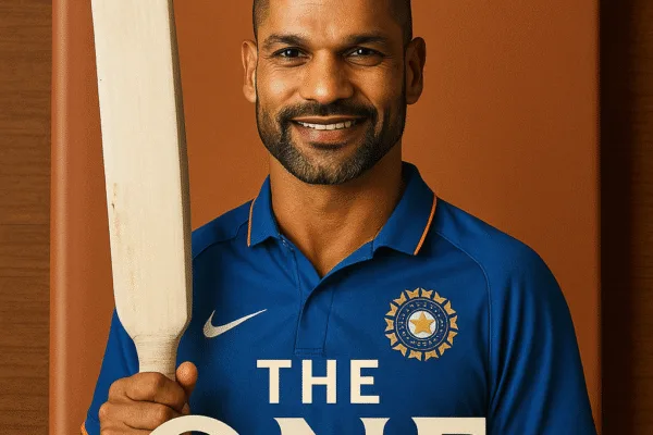Renowned Indian cricketer Shikhar Dhawan has unveiled his autobiography, “The One: Cricket, My Life and More"