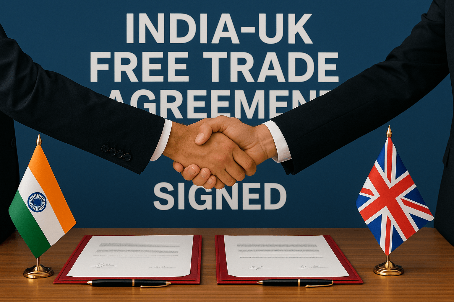 India-UK Free Trade Agreement Signed