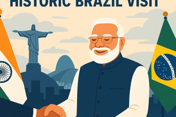 PM Modi Concludes Historic Brazil Visit