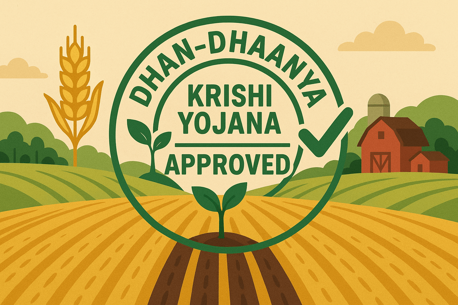 Prime Minister Dhan-Dhaanya Krishi Yojana Approved