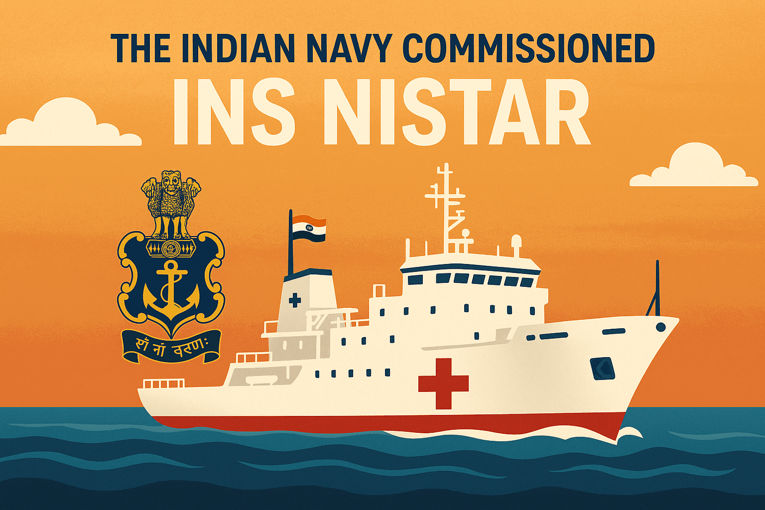 The Indian Navy commissioned INS Nistar