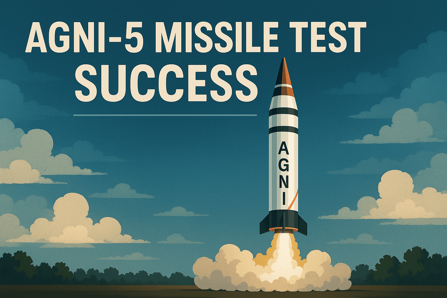 Agni-5 Missile Test Success
