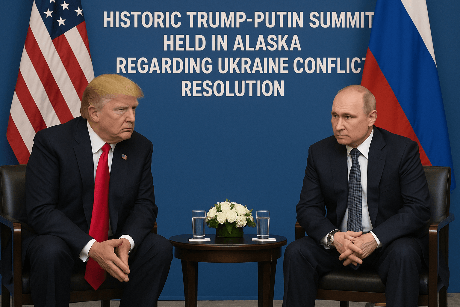 Historic Trump-Putin summit held in Alaska regarding Ukraine conflict resolution