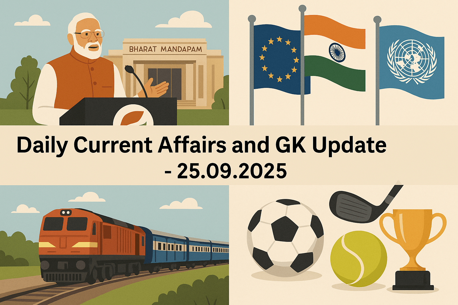 Daily Current Affairs and GK Update - 25.09.2025