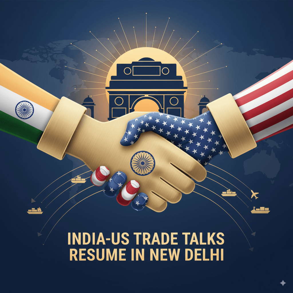 India-US Trade Talks Resume in New Delhi