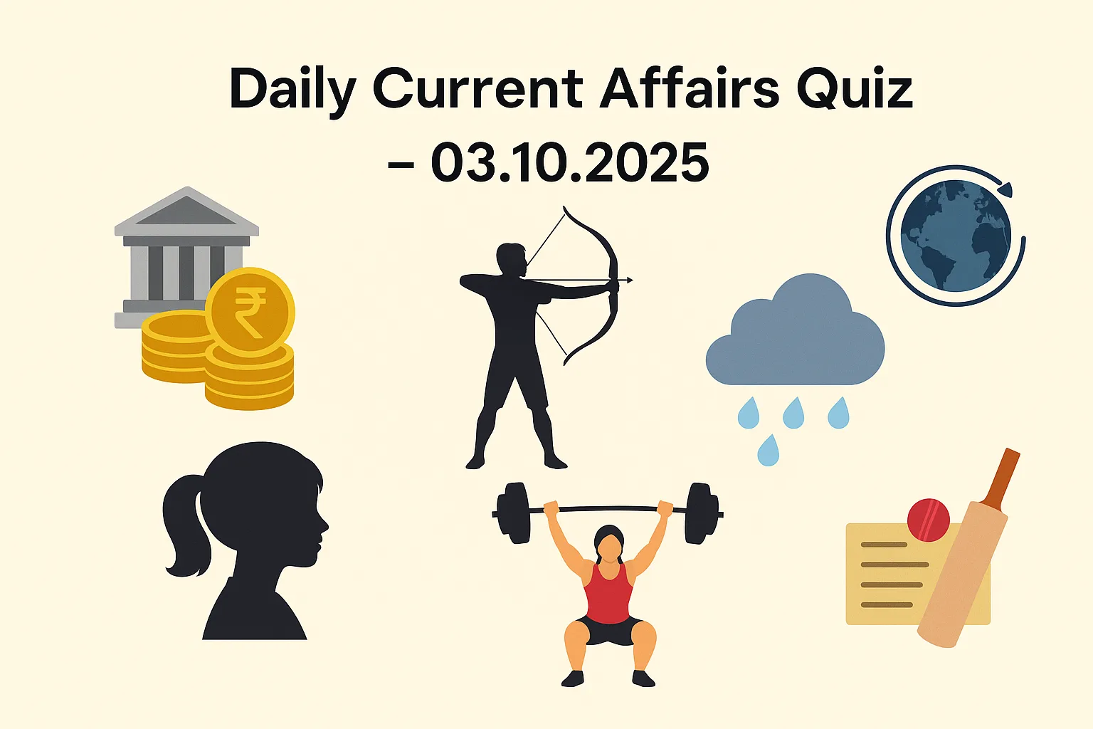 Daily Current Affairs Quiz 03.10.2025