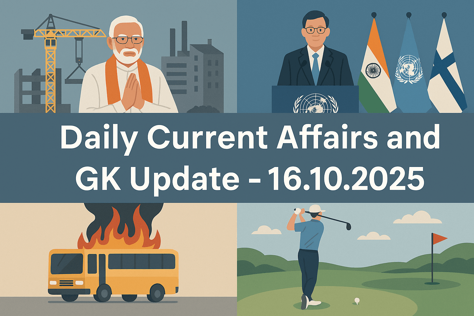 Daily Current Affairs and GK Update - 16.10.2025