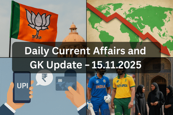 Daily Current Affairs 15.11.2025