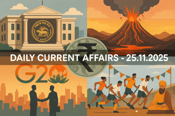 Daily Current Affairs 25 November 2025