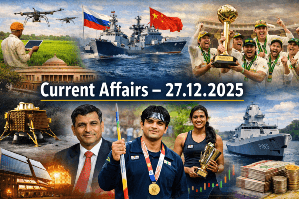 CURRENT AFFAIRS 27.12.2025