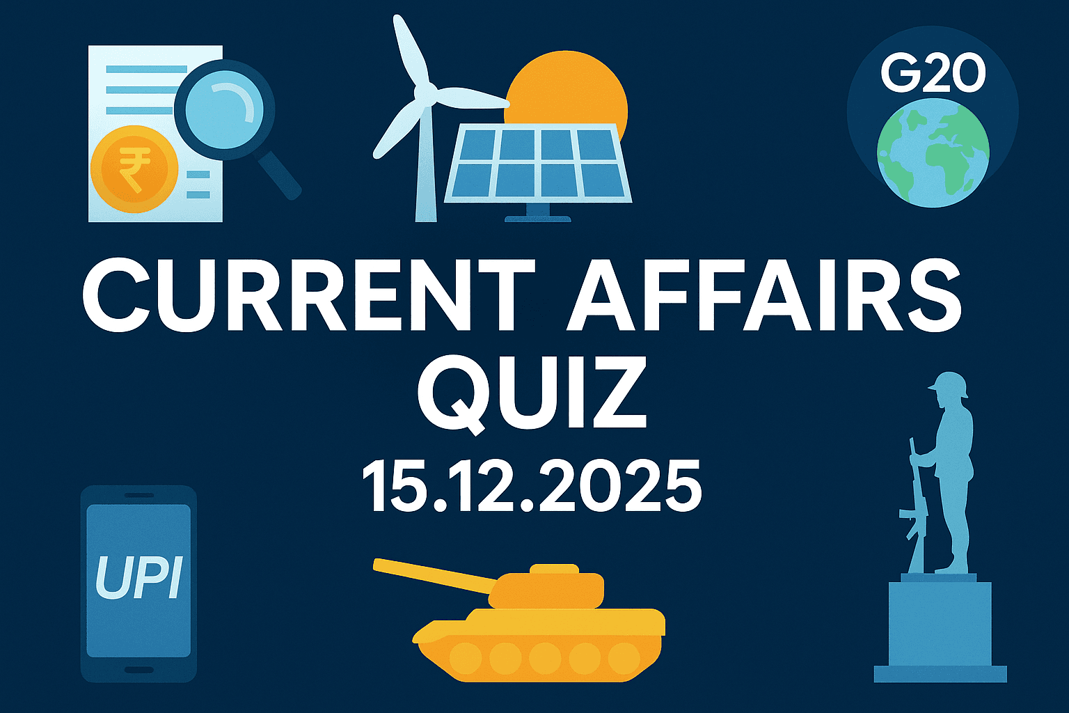 Current Affairs Quiz - 16.12.2025