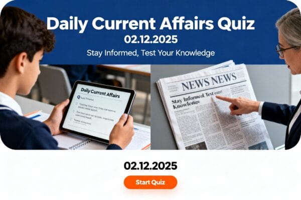 Daily Current affairs quiz- 02.12.2025