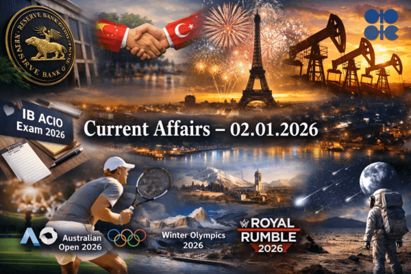 Current Affairs 02.01.2026