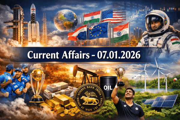 Current Affairs - 07.01.2026