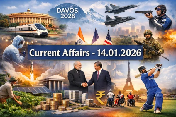 Current Affairs - 14.01.2026