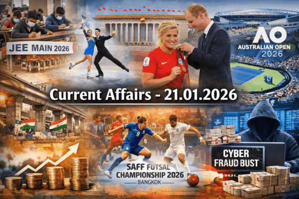 Current Affairs - 21.01.2026