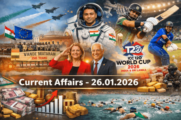 Current Affairs - 26.01.2026