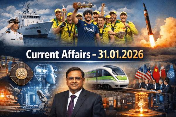 Current Affairs - 31.01.2026