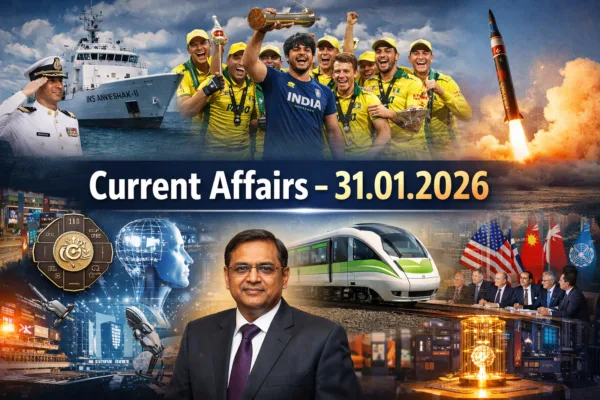 Current Affairs - 31.01.2026