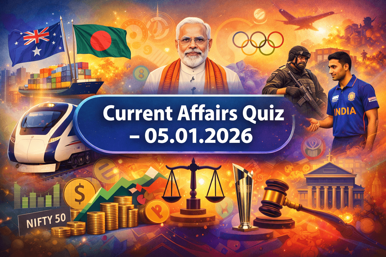 Current Affairs Quiz - 05.01.2026