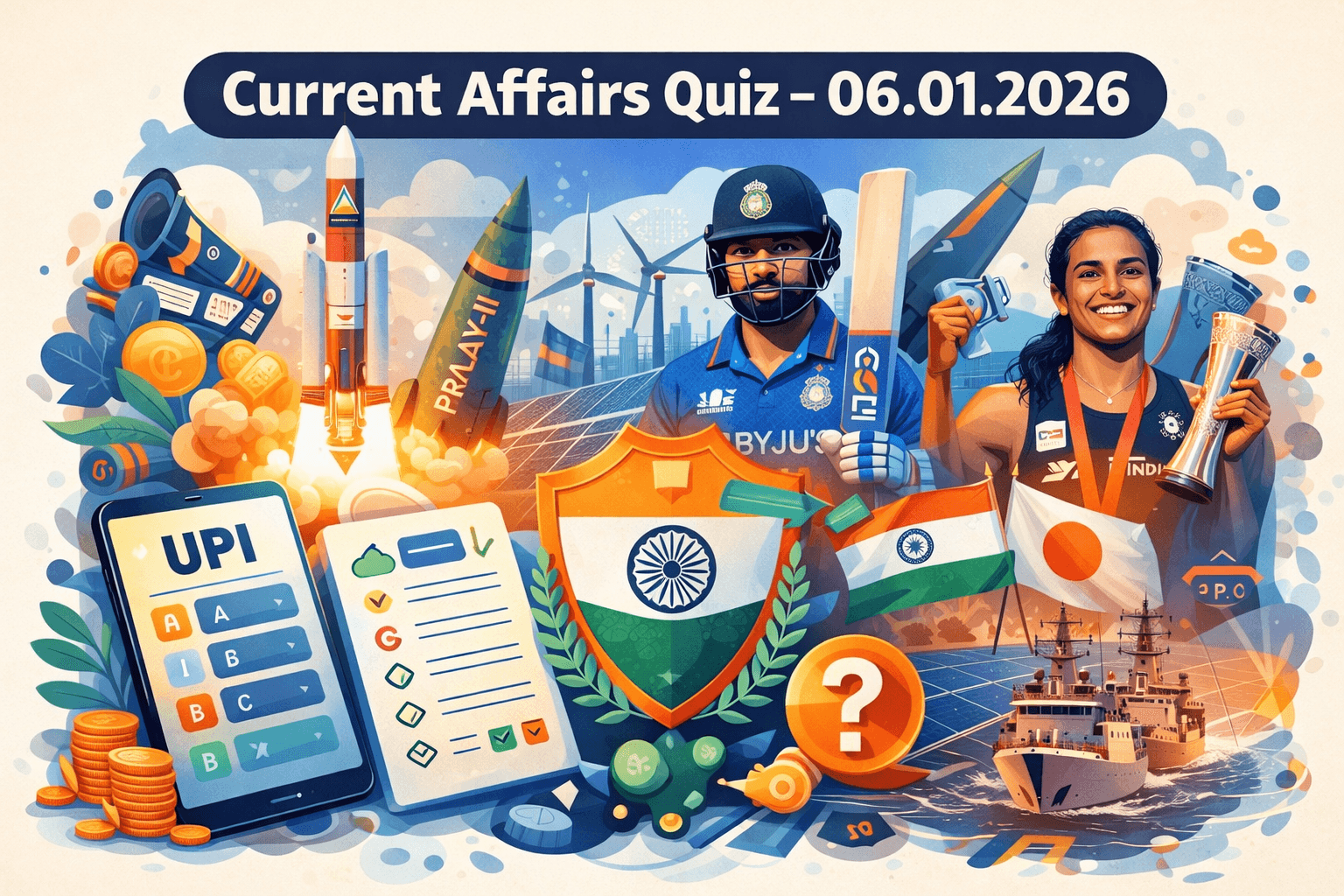 Current Affairs Quiz - 06.01.2026
