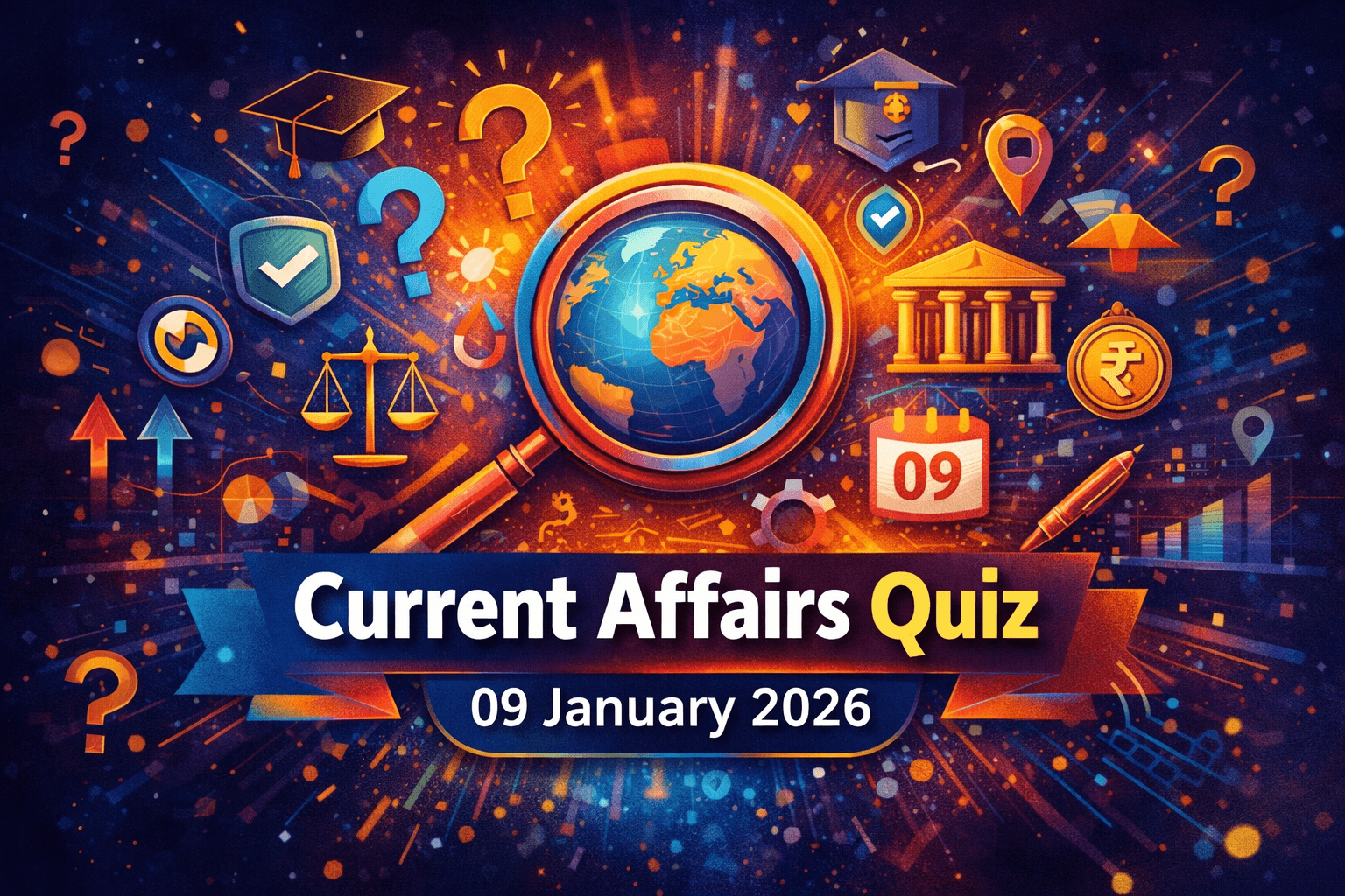 Current Affairs Quiz 09.01.2026