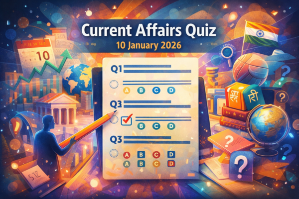 Current Affairs Quiz - 10.01.2026
