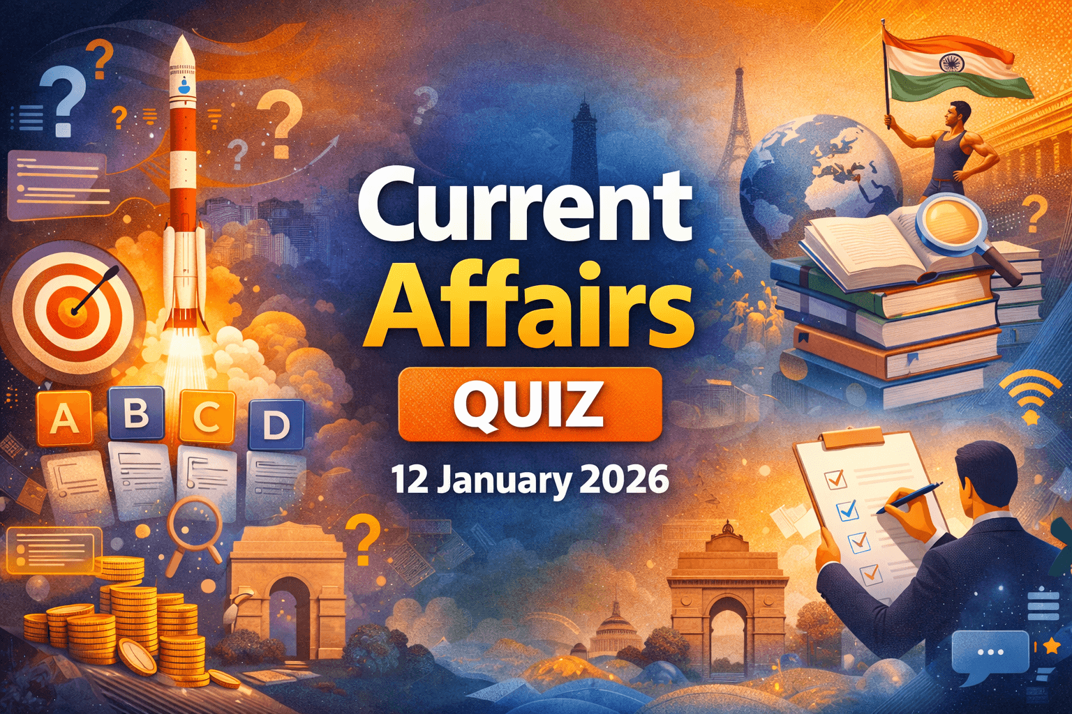 Current Affairs Quiz - 12.01.2026
