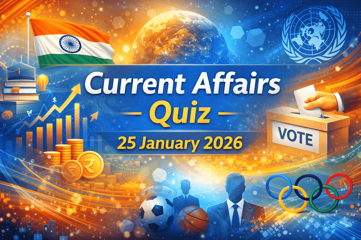Current Affairs Quiz – 25 January 2026