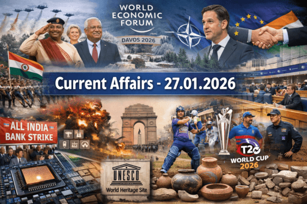Daily Current Affairs – 27.01.2026
