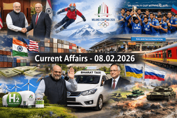 CURRENT AFFAIRS – 08.02.2026