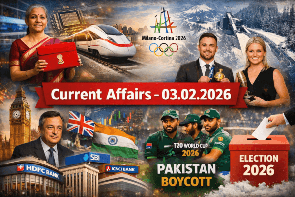 Current Affairs -03.02.2026