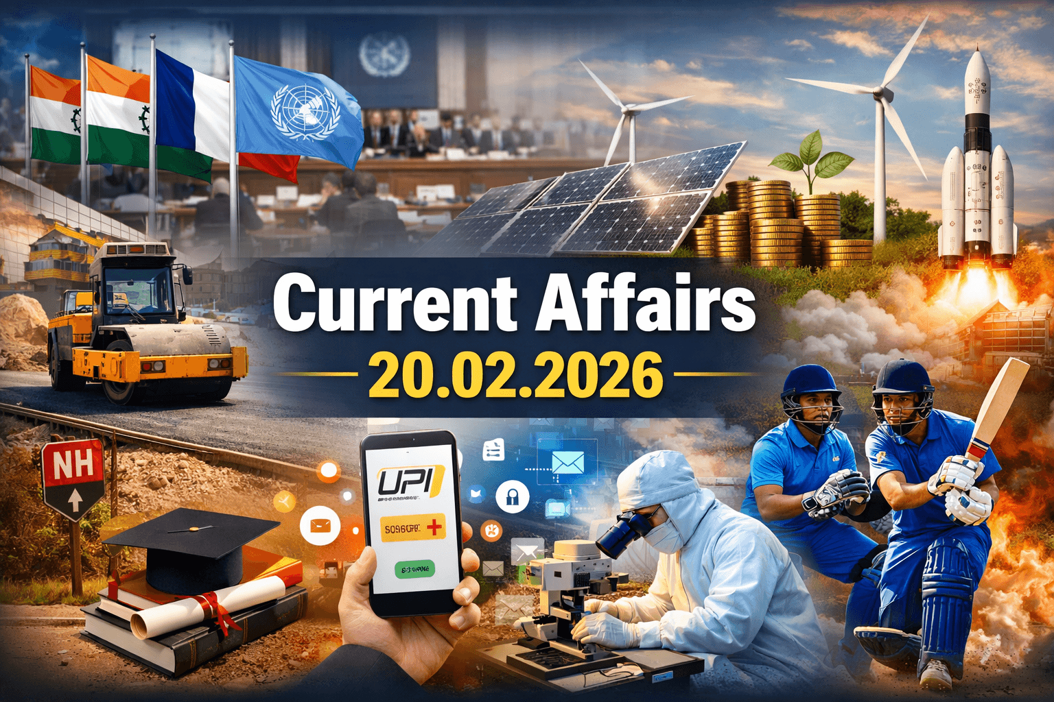 Current Affairs 20 February 2026