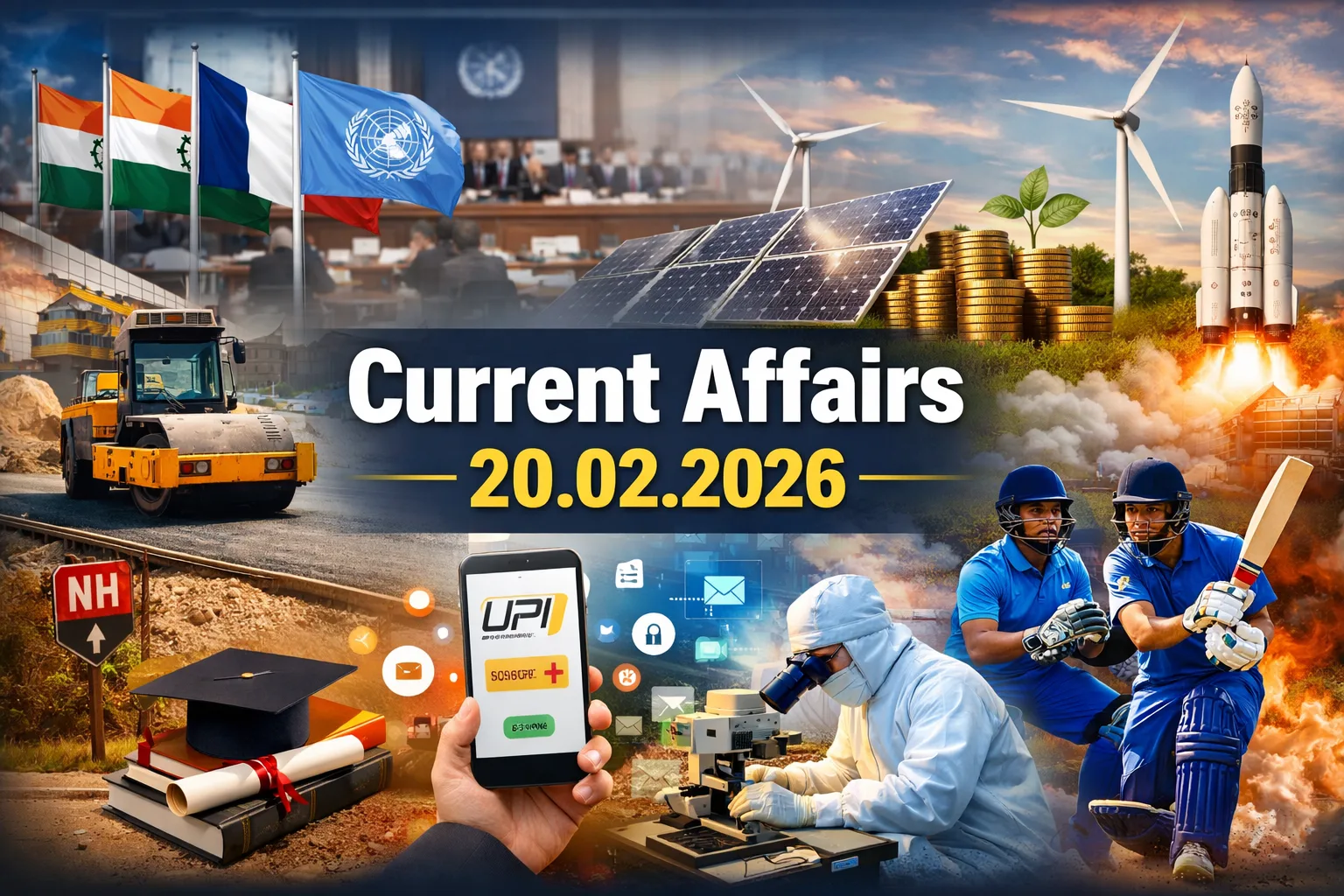 Current Affairs 20 February 2026