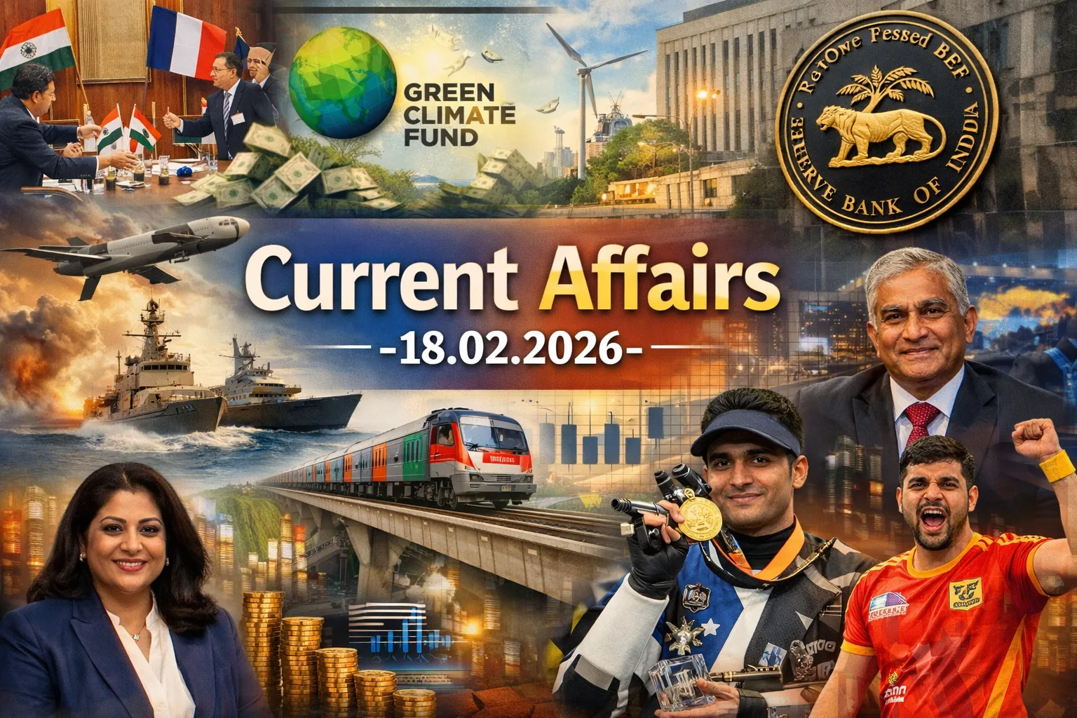 Current Affairs – 18 February 2026