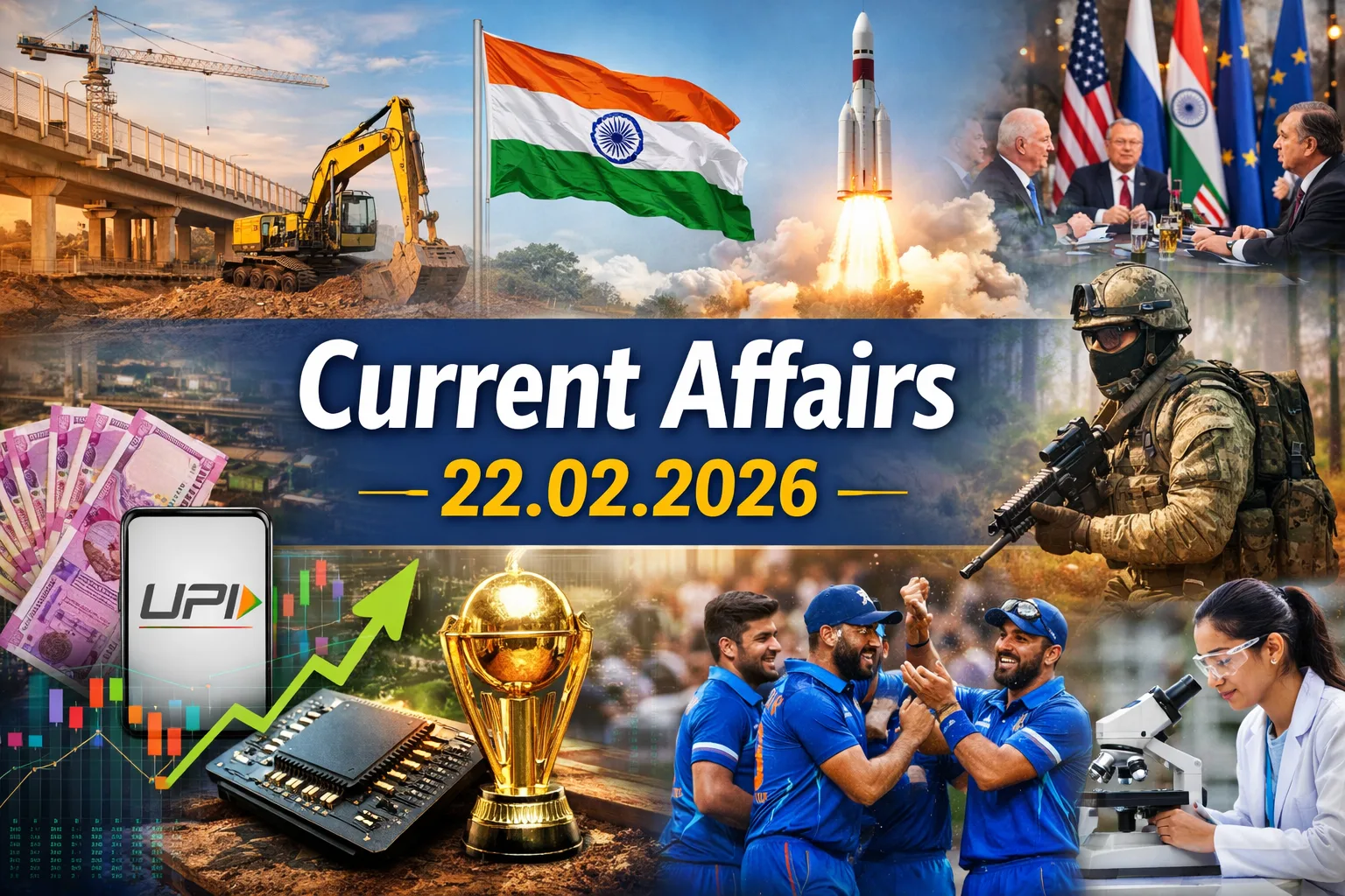 Current Affairs – 22 February 2026