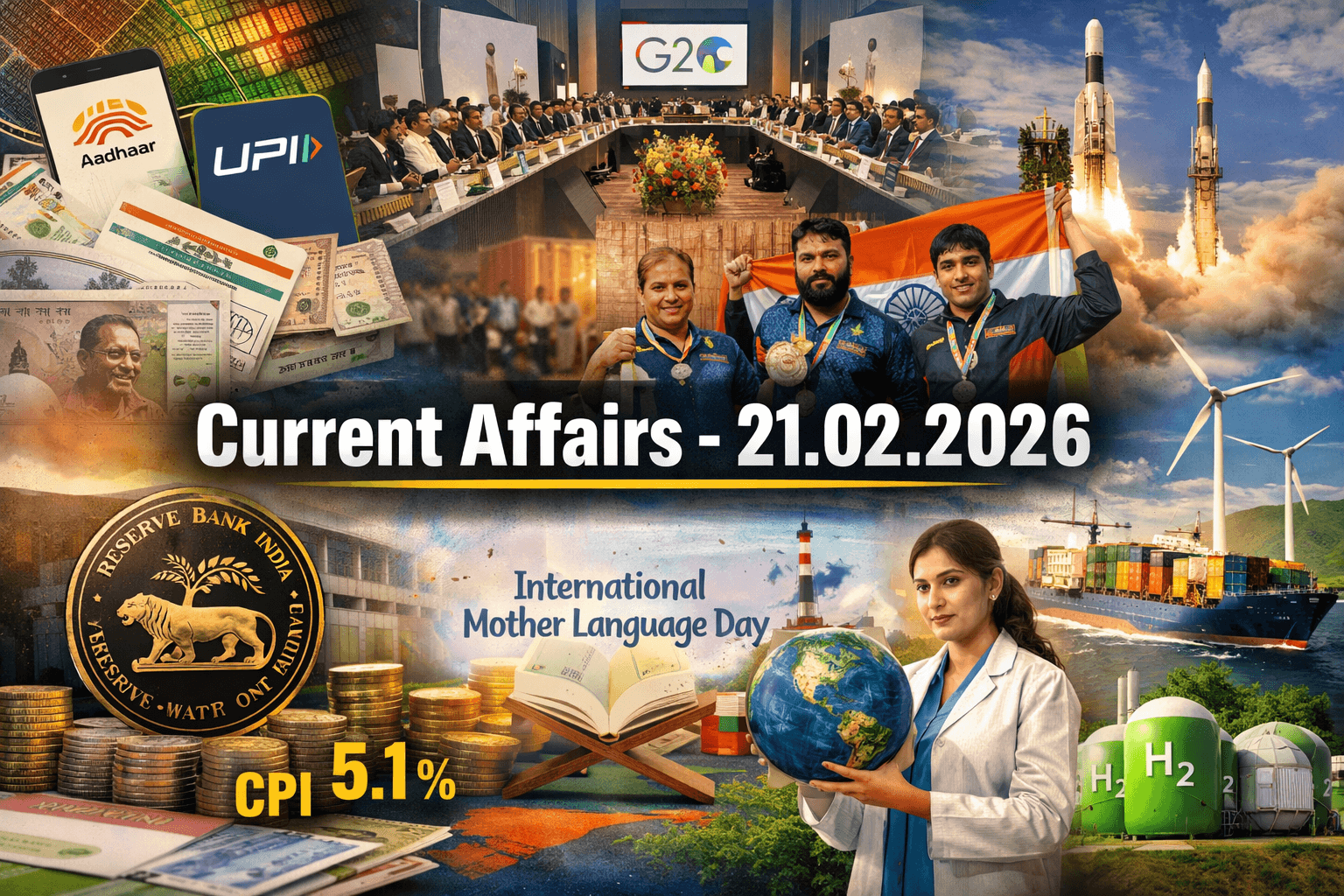 Current affairs snapshot - 21.02.2026