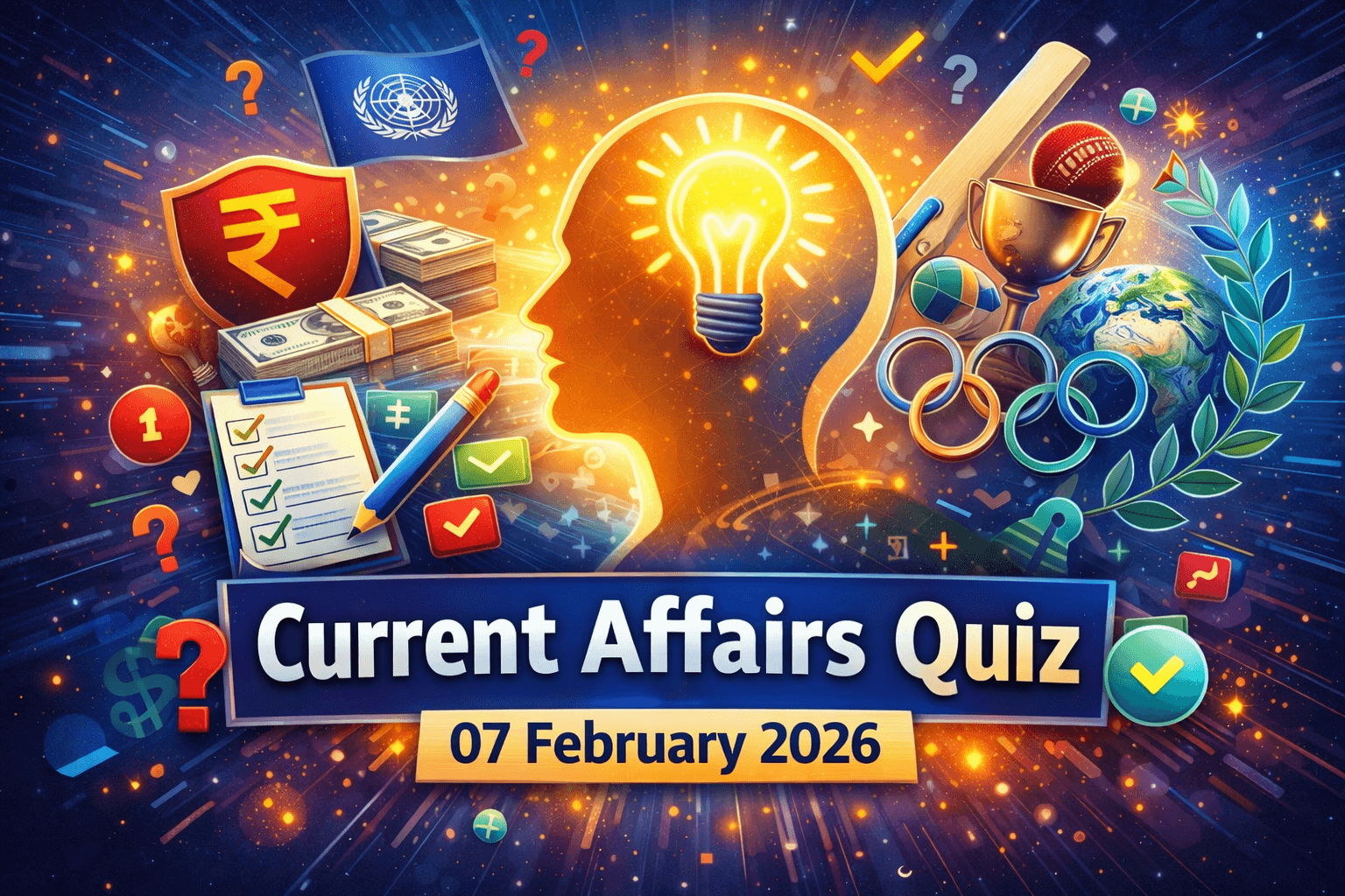 Daily Current Affairs Quiz – 07 February 2026 | Daily GK Update