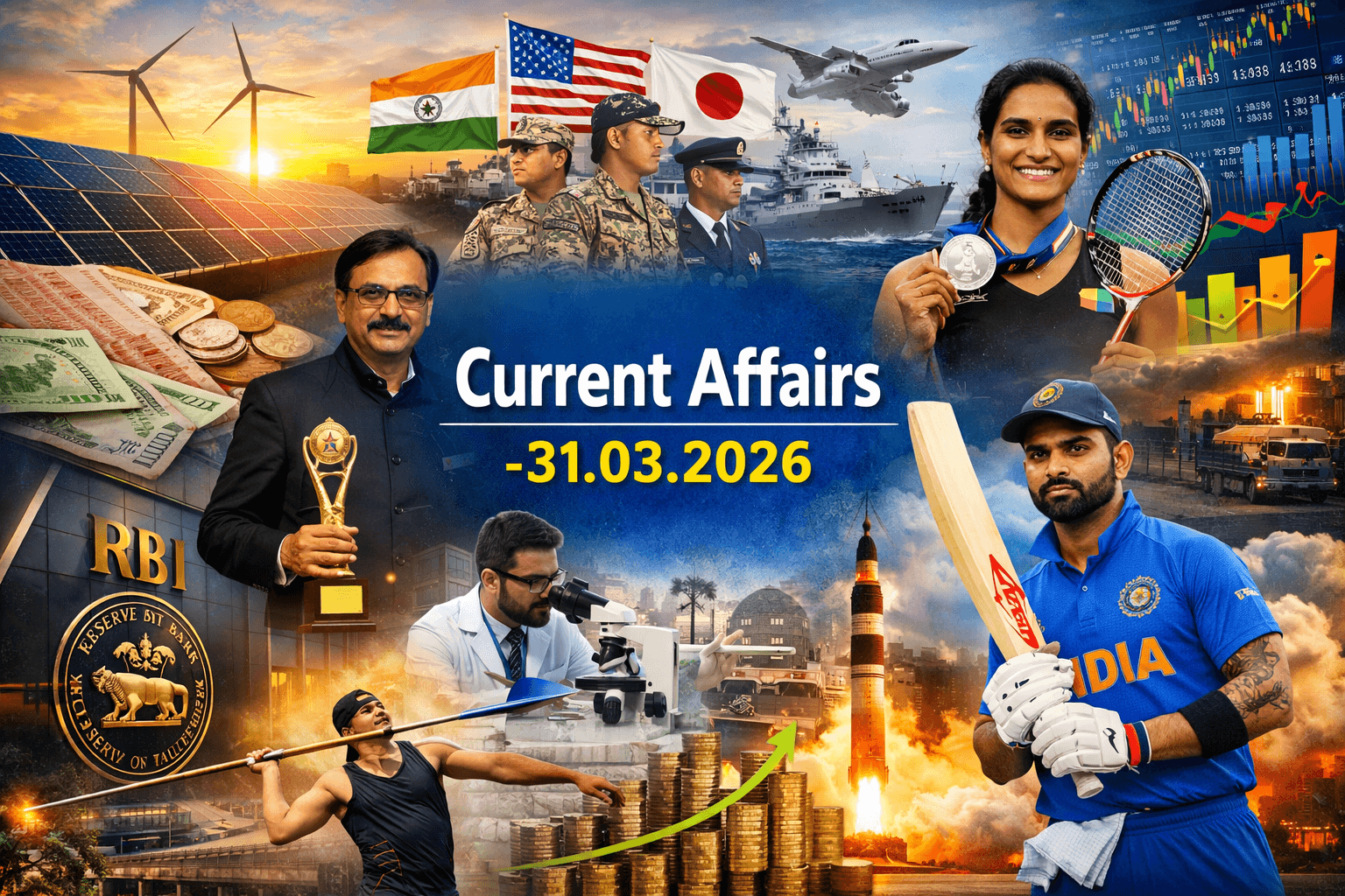 Current Affairs – 31.03.2026 | Daily GK Update