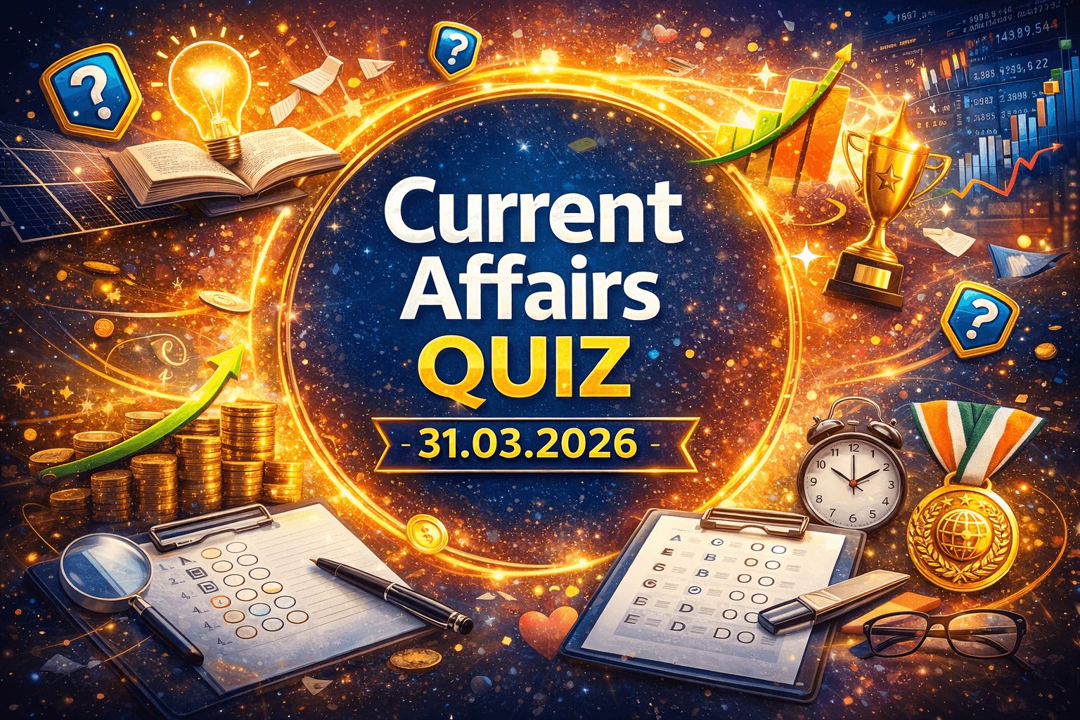 Current Affairs Quiz 31.03.2026