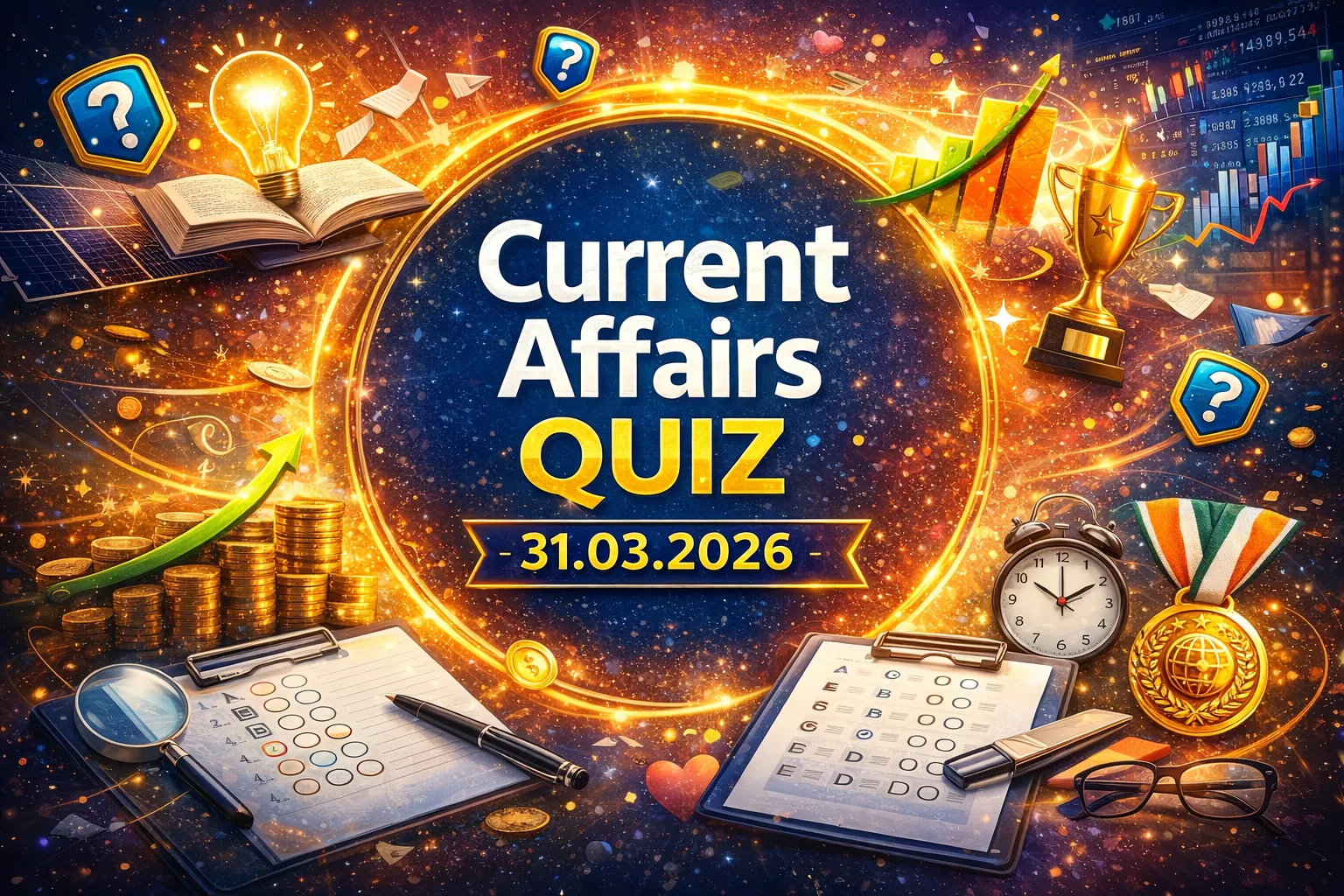 Current Affairs Quiz 31.03.2026