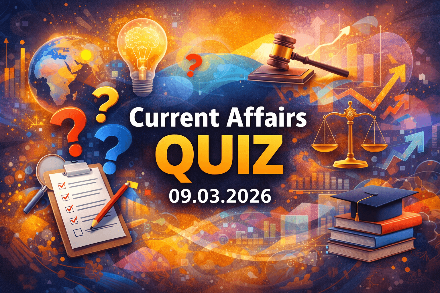 Current Affairs Quiz – 09.03.2026