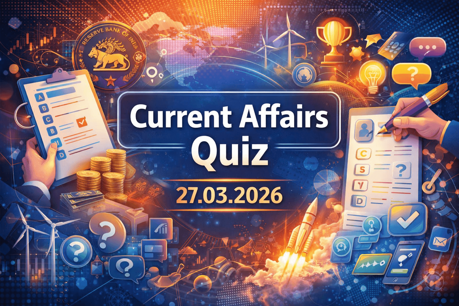 Current Affairs Quiz – 27.03.2026
