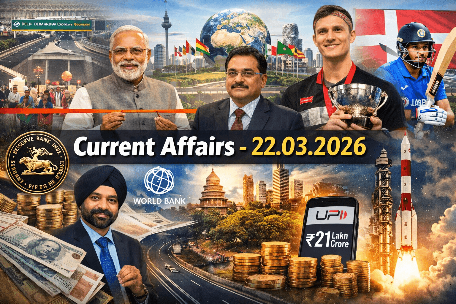 Current Affairs – 22.03.2026