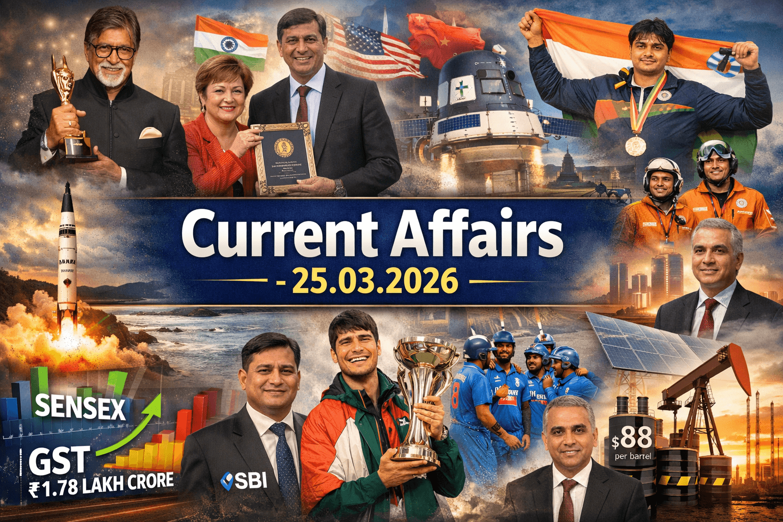 Current Affairs – 25.03.2026