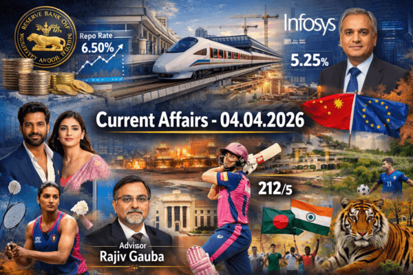 Daily Current Affairs – 04.04.2026