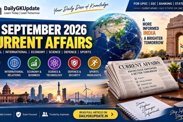 14 September 2026 Current Affairs covering BRICS, national and international developments, economy, science, defence and sports