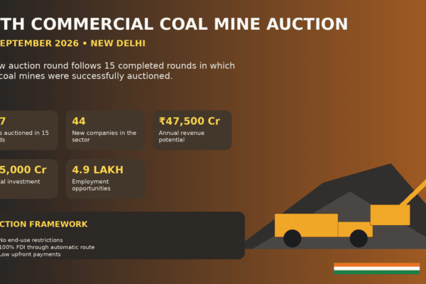 16th commercial coal mine auction 2026 with coal mining equipment and auction data