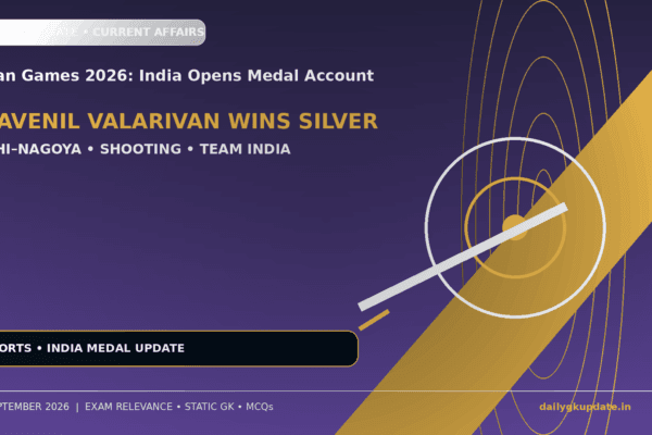 Elavenil Valarivan silver medal Asian Games 2026 shooting